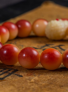 精品天然血料骆驼骨头手钏手串