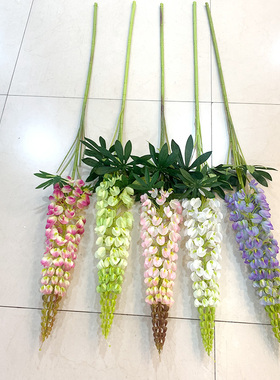 落地飞燕草仿真装饰花
