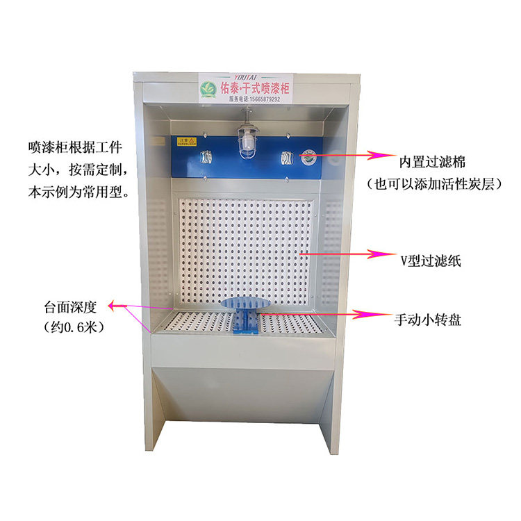 干式喷漆柜厂家小型喷胶柜水帘机喷漆台废气吸附过滤箱漆雾净化器,淘宝优惠券,粉丝福利购,淘宝优惠卷