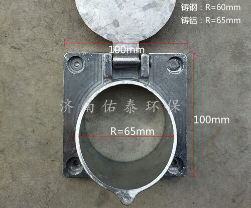 喷漆房观察口烤漆房专用配件防爆60mm铸钢防爆口废气检测口取样口 - 图1