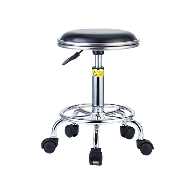 防静电凳子实验室升降旋转皮革圆凳无尘车间工厂流水线学校用椅子,淘宝优惠券,粉丝福利购,淘宝优惠卷