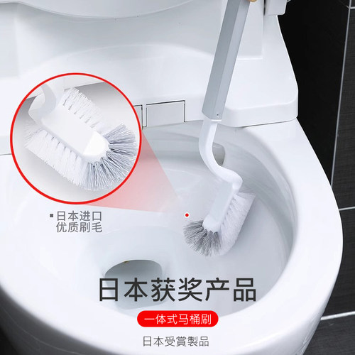 日本AISEN窄缝垃圾桶马桶刷套装极窄夹缝家用卫生间超窄厕所纸篓 - 图2