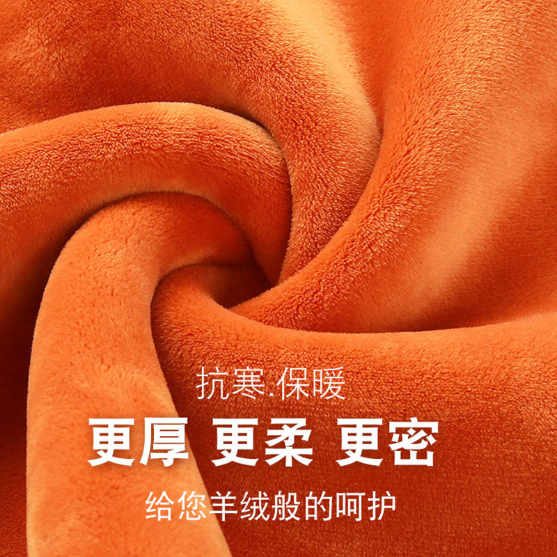 北极绒中老年人保暖加绒套装冬内衣 北极绒伊紫保暖套装