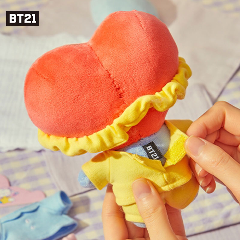 BT21宝宝DREAM系列毛绒公仔变装玩偶娃娃可爱汽车钥匙扣包包挂件 - 图2