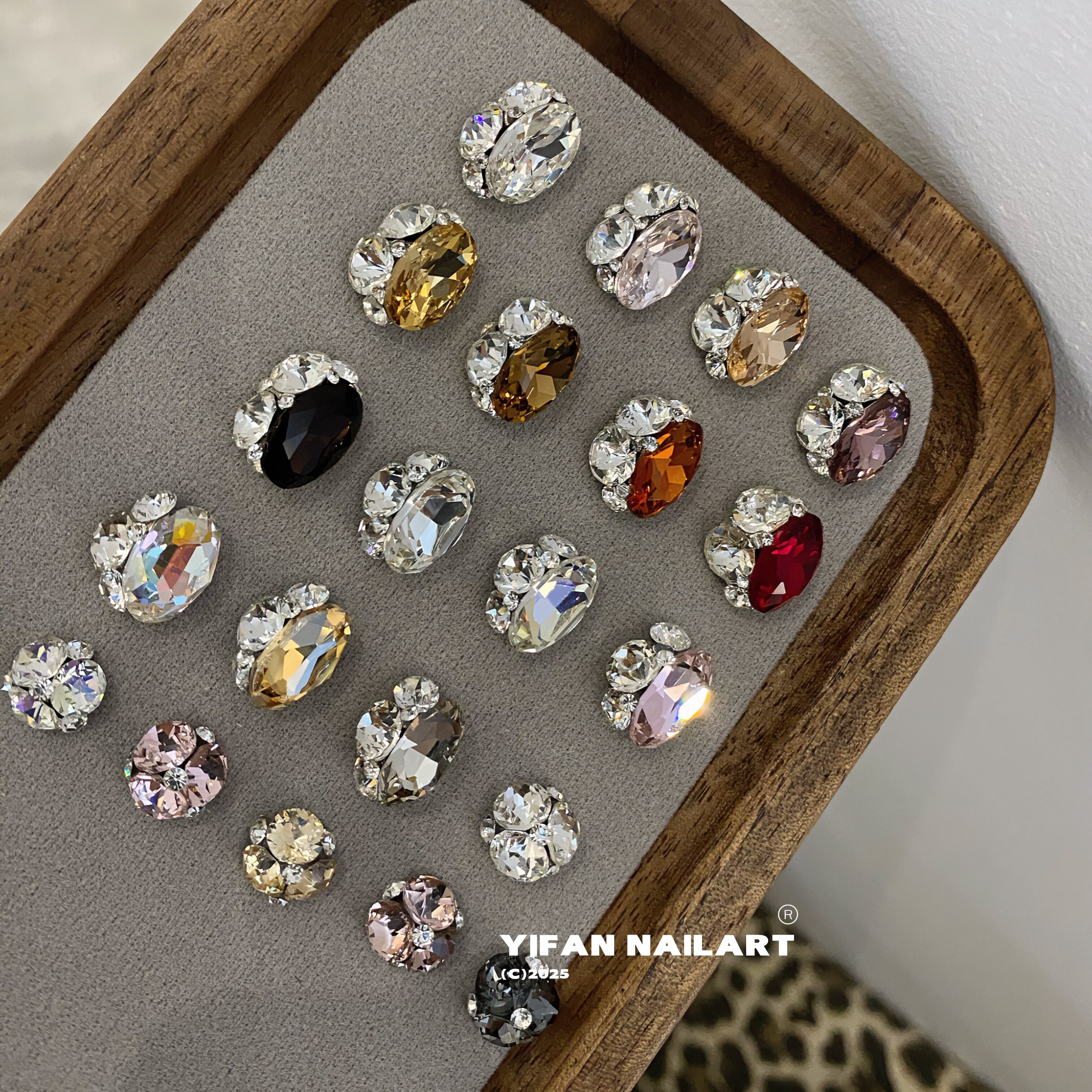 YIFANNAIL【钻球合集】高品~超服帖无底托成品堆钻美甲饰品R12,淘宝优惠券,粉丝福利购,淘宝优惠卷