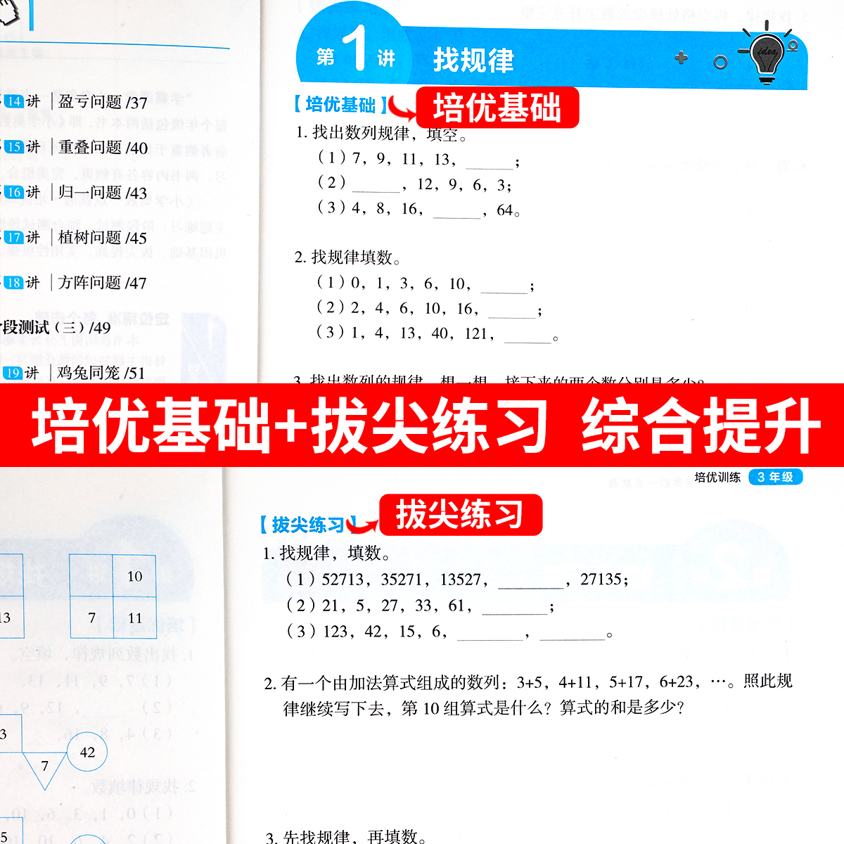 学霸课堂笔记小学奥数一点就通一二三四五六年级奥数教程小学全套123456年级奥数竞赛强化训练举一反三创新思维奥数启蒙思维训练RJ - 图2