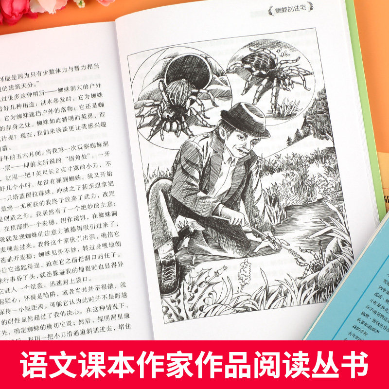 【老师推荐】小学生课外阅读书籍三年级四年级五年级六年级上册必读课外书 语文课本作家作品系列 人教正版适合小学生看的课外书SS