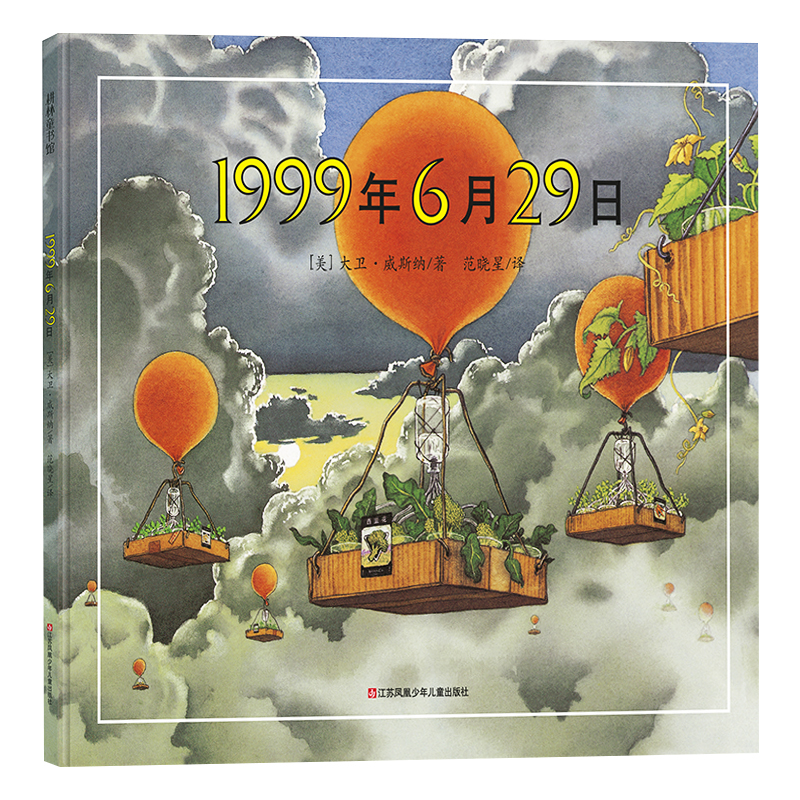 1999年6月29日绘本 精装硬壳国外获奖经典图画书 大卫威斯纳 3-6-8岁儿童故事书老师推荐三年级必读课外书籍 原浙江少年儿童出版社 - 图3