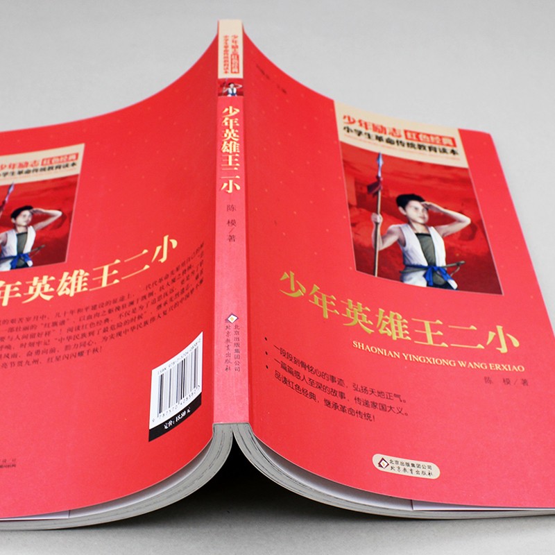 少年英雄王二小 少年励志红色经典书籍 小学生革命传统教育读本 红色经典书籍小学生三四五六年级课外阅读书籍 非注音版 李心田 SY - 图1