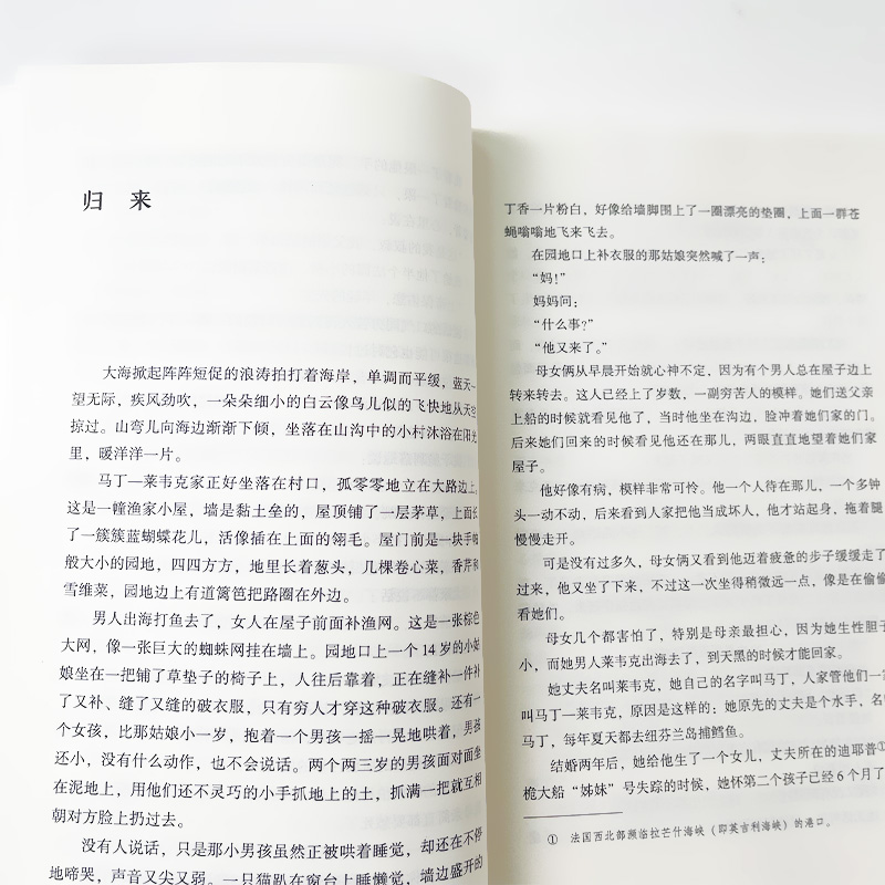 我的叔叔于勒莫泊桑短篇小说选 九年级课外阅读书籍必读人教版老师推荐初中教材配套同步阅读莫泊桑羊脂球青少年精选畅销世界名著 - 图2