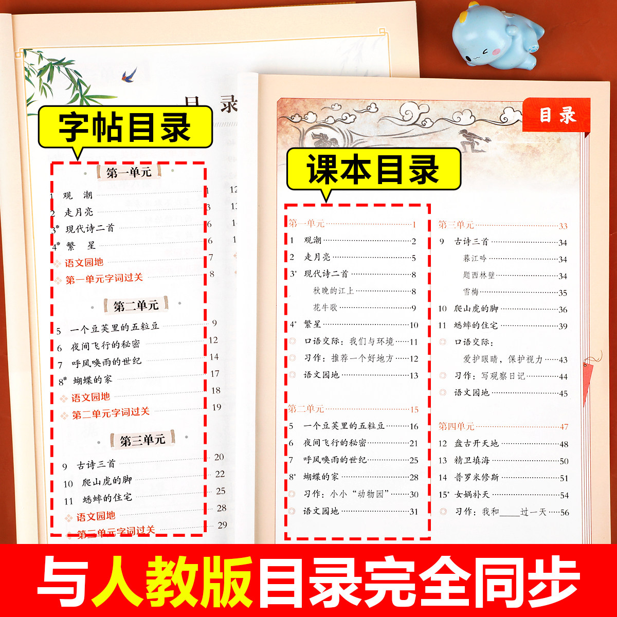 2026新版 四年级上册同步字帖 人教版四上语文字帖课本同步练字帖每日一练4年级上小学生专用生字帖上学期练字教材书写字 老师推荐