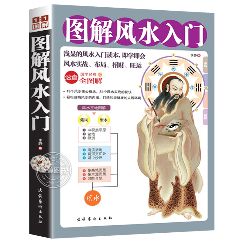 图解风水入门 风水书籍 入门 周易风水家居住宅风水书 旺宅居家风水 风水学入门书籍 风水实战布局招财旺运风水宝地 国学经典书籍 - 图3