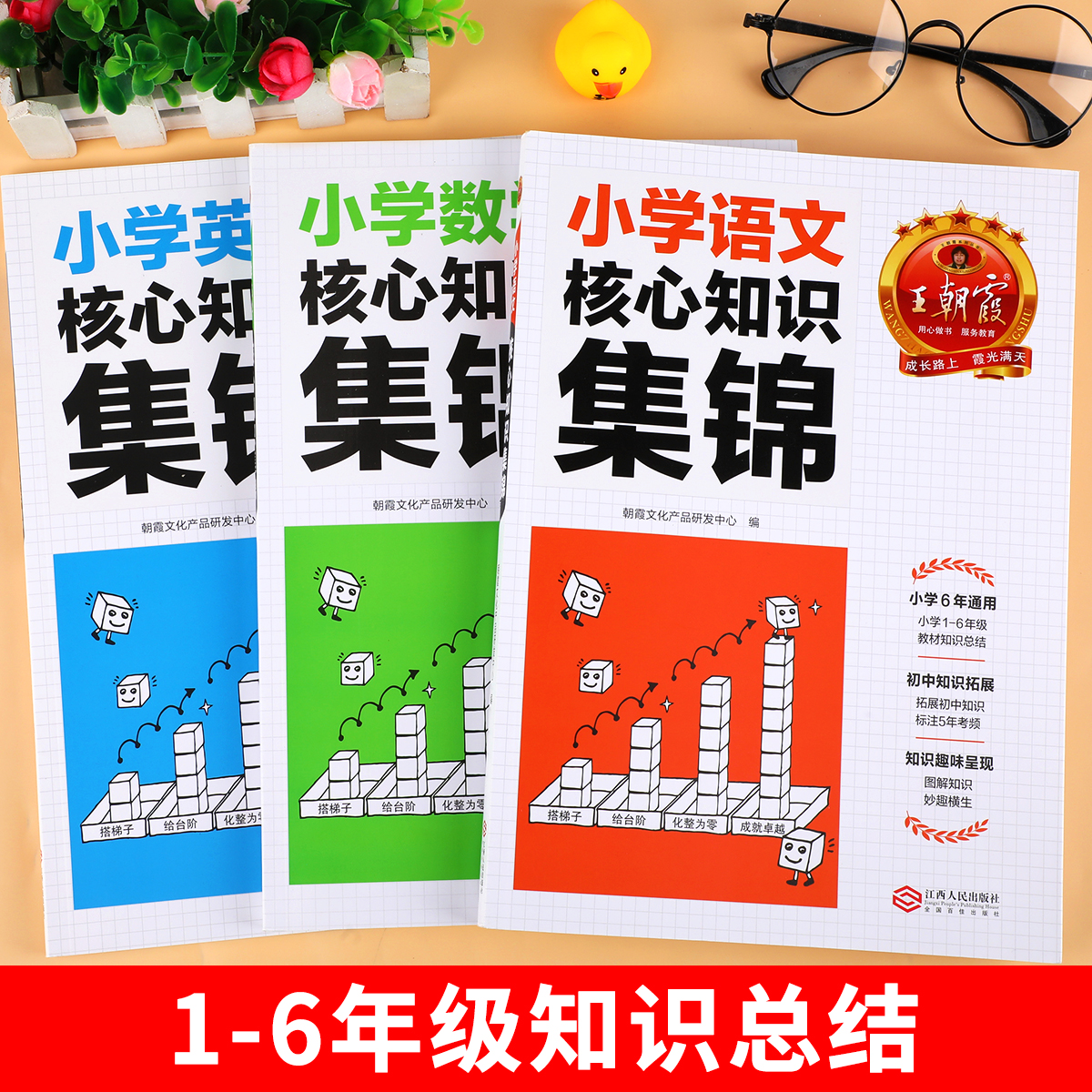 2024新 王朝霞小学核心知识集锦语文数学英语基础知识大盘点 一二年级三四年级五六年级小学生教材知识总结初中知识拓展衔接训练RJ - 图0