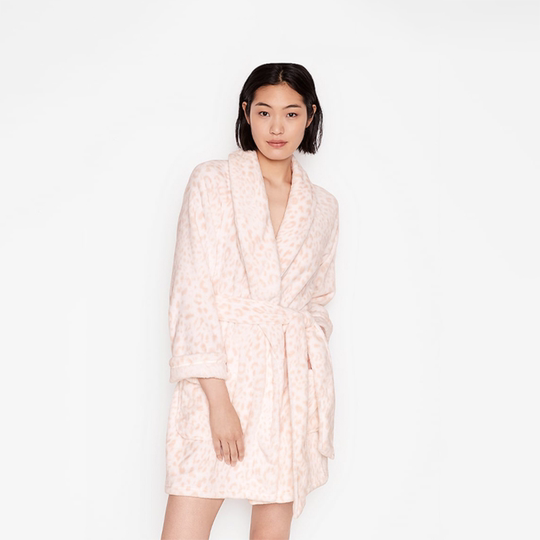 直降328|维密系带厚居家保暖睡袍家居服晨袍女柔软睡衣浴袍休闲