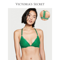 Vidense Lace Face Deep V Front Buttoned Up to Woo Big Breast Bra Underwear Female Beauty Back