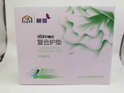 新款中脉颐安女性护理卫生巾复合护垫套装负离子生物磁标准型 - 图0