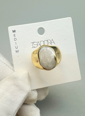 12.26欧美复古时尚潮流出口戒指尾戒小清新简约气质高雅大号小号