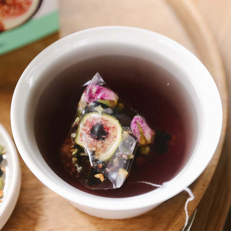 乐作｜黄芪/红参亚麻籽无花果茶 种子茶清润甘甜茶汤清澈女性茶饮,淘宝优惠券,粉丝福利购,淘宝优惠卷