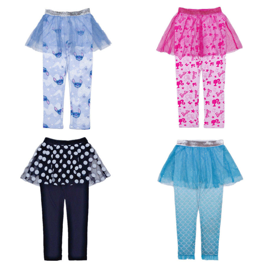 4-8岁外单童装女童春秋款棉质卡通印花裙裤打底裤裤子长裤,淘宝优惠券,粉丝福利购,淘宝优惠卷