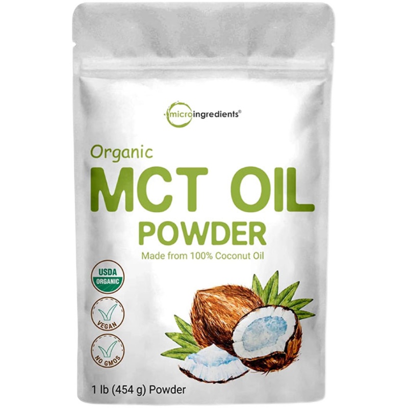 美国直邮 MICROINGREDIENTS Organic MCT Oil Powder有机MCT油粉 - 图3