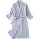 Absorbent and quick-drying cotton terry bathrobe for couples in spring and autumn