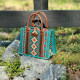 Western Denim Retro Crossbody Shoulder Canvas Handbag