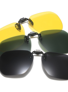 驾驶出游夹近视眼镜的墨镜太阳镜