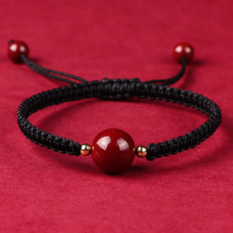 紫金沙六字真言红绳编织手链朱砂属相年三生三世单珠情侣款转运珠,淘宝优惠券,粉丝福利购,淘宝优惠卷