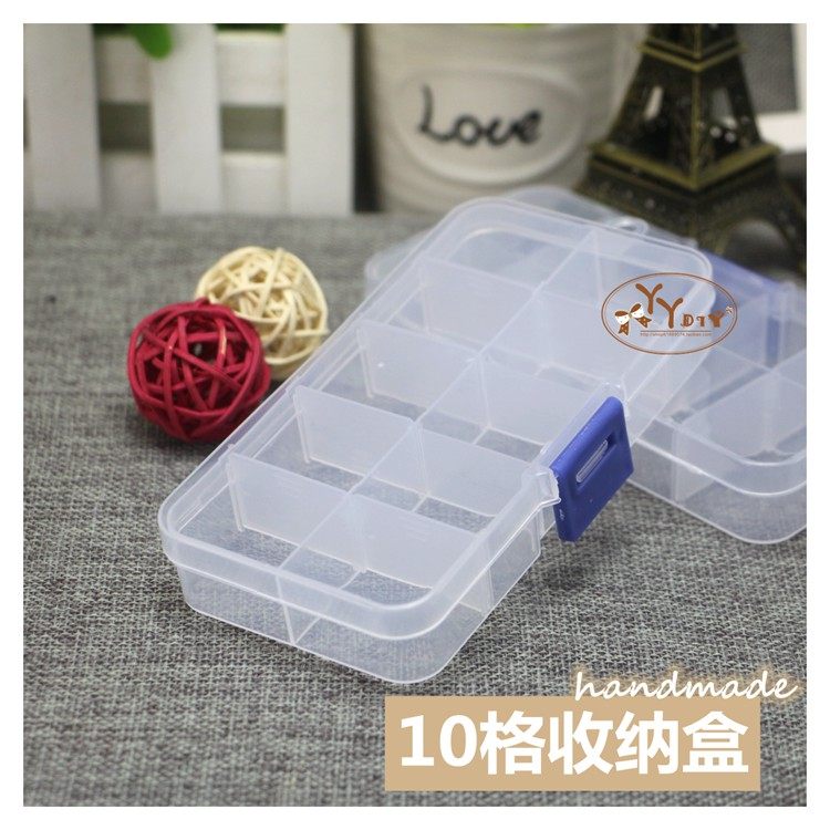 Diy手工发饰配件材料多格透明方形可拆卸小号塑料盒子迷你收纳盒 小编推荐 Wepost 全民代运 马来西亚中国淘宝代运与集运专家