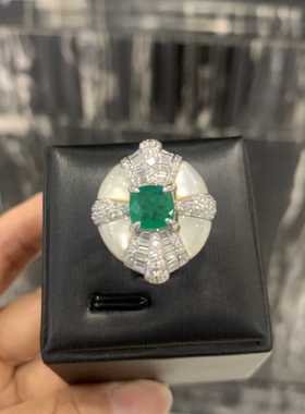 俏立女纯银办公室气质戒指好看