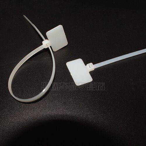 标签扎带HCT-210电缆标牌扎带塑料扎线带尼龙网线标签扎带 - 图2