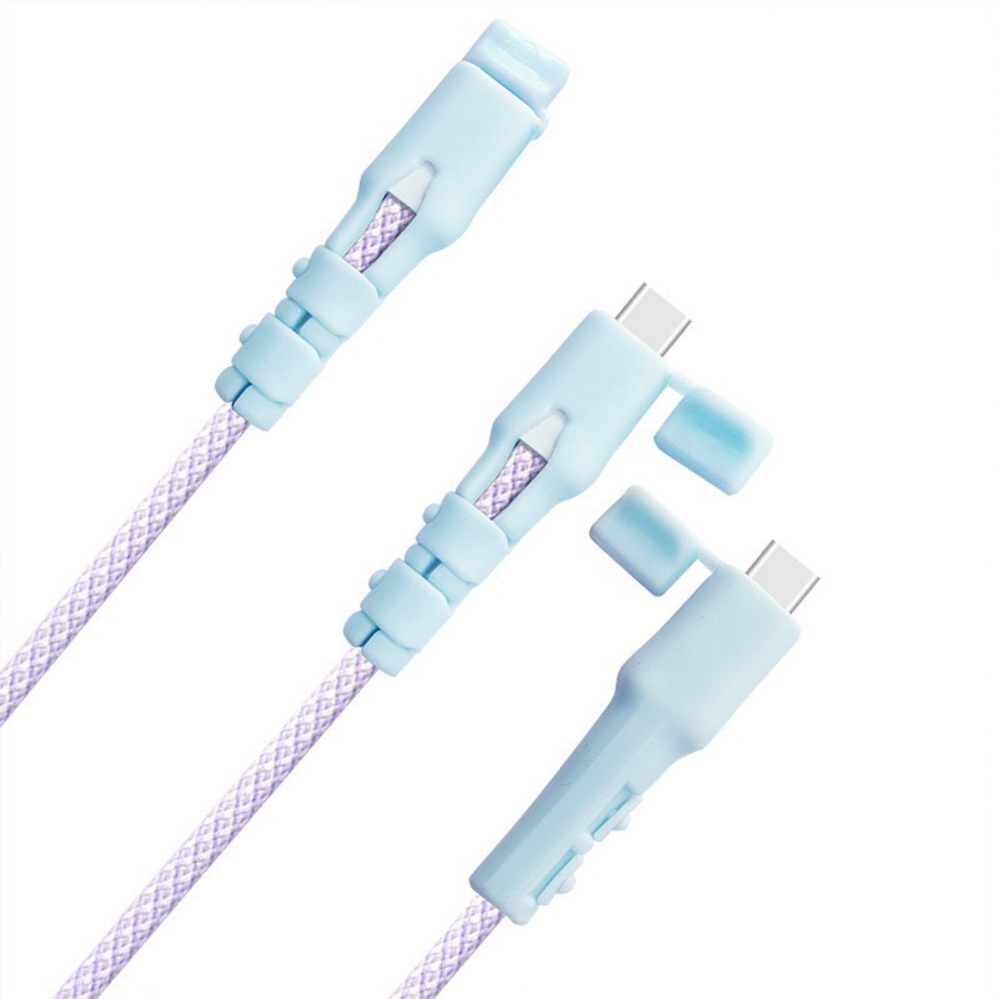 充电线保护套全包裹不易断数据线防断裂软胶套带盖苹果华为安卓线,淘宝优惠券,粉丝福利购,淘宝优惠卷