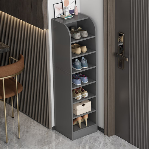 简易鞋架门口多层落地鞋柜家用杂物收纳架省地方阳台小户型鞋架子 - 图1