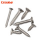 304 stainless steel cross countersunk head lengthened self-tapping screw