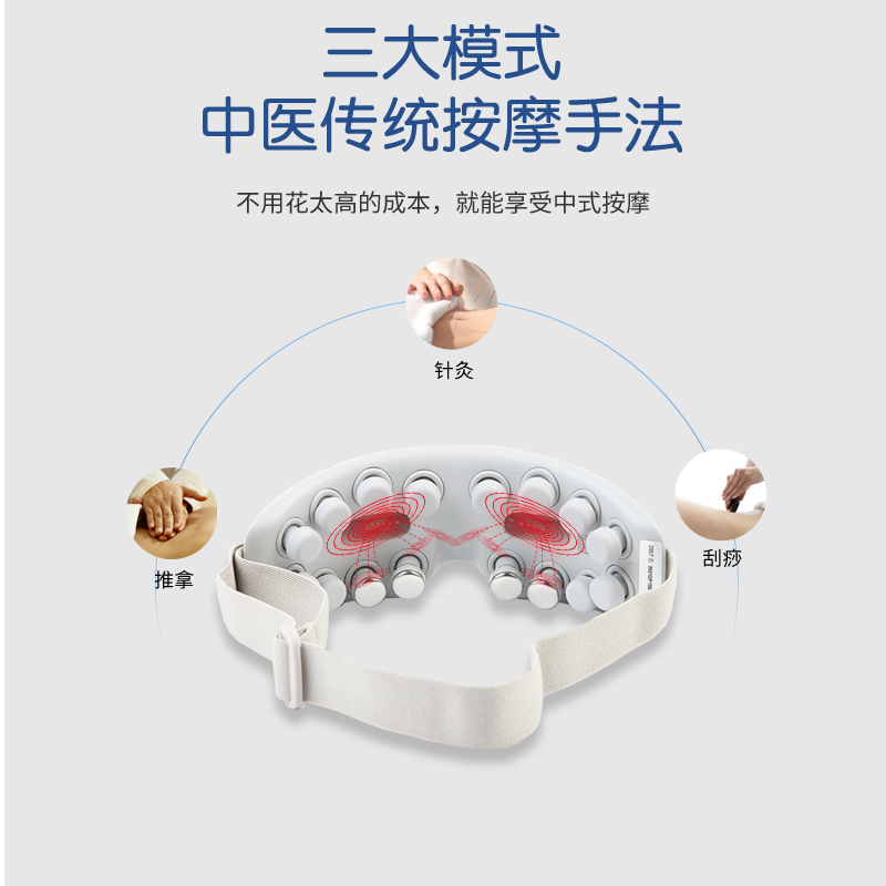 skg眼部按摩仪E4pro热敷护眼按摩器E3眼睛睡眠气囊分区按摩护眼仪 - 图1