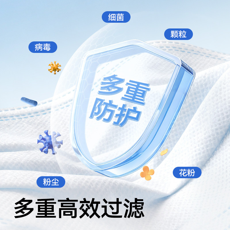 振德医疗一次性医用外科口罩成人灭菌级独立包装正品官方旗舰店