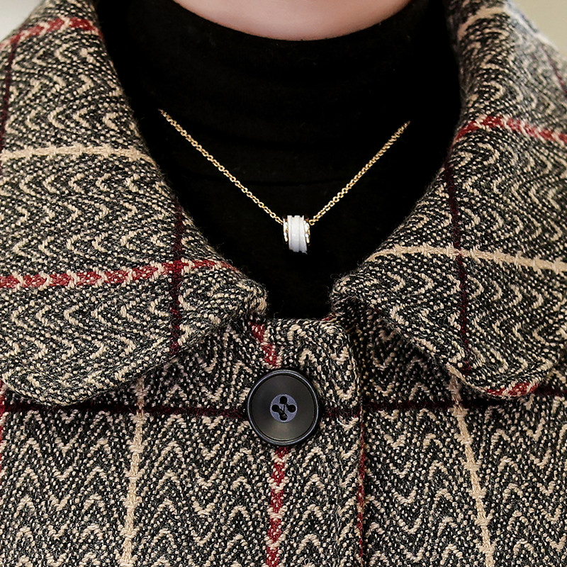 中年人春秋外套中老年女装50小西服 神仙太太中老年女装