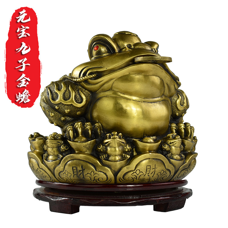 铜金蟾的风水,金蟾地形的地理风水,金蟾摆件的风水作用_大山谷图库