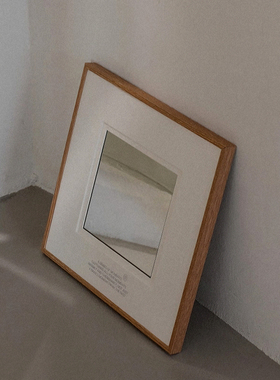 极简壁挂镜子墙面装饰画