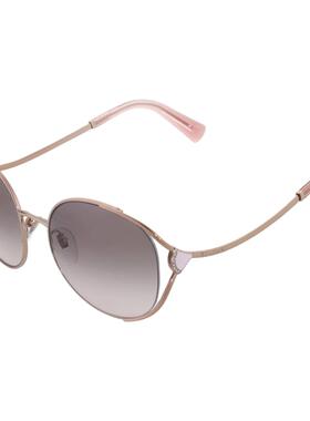 宝格丽Bvlgari BV6181B 20143B 57女太阳眼镜金粉色渐变灰