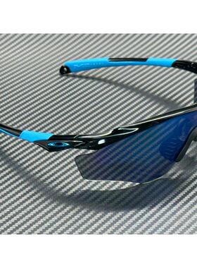 Oakley奥克利OO9343 21抛光黑色蓝宝石男士62 mm太阳眼镜