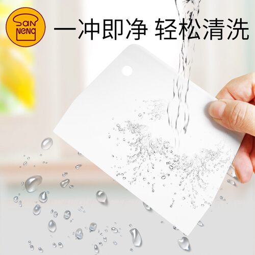 三能刮板塑料软刮蛋糕奶油刮刀肠粉煎饼梯形月饼烘焙工具切面刮板 - 图2