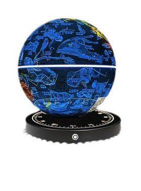 磁悬浮8寸20cm自转大号AR地球仪彩光白光家居商务礼品地球仪摆件