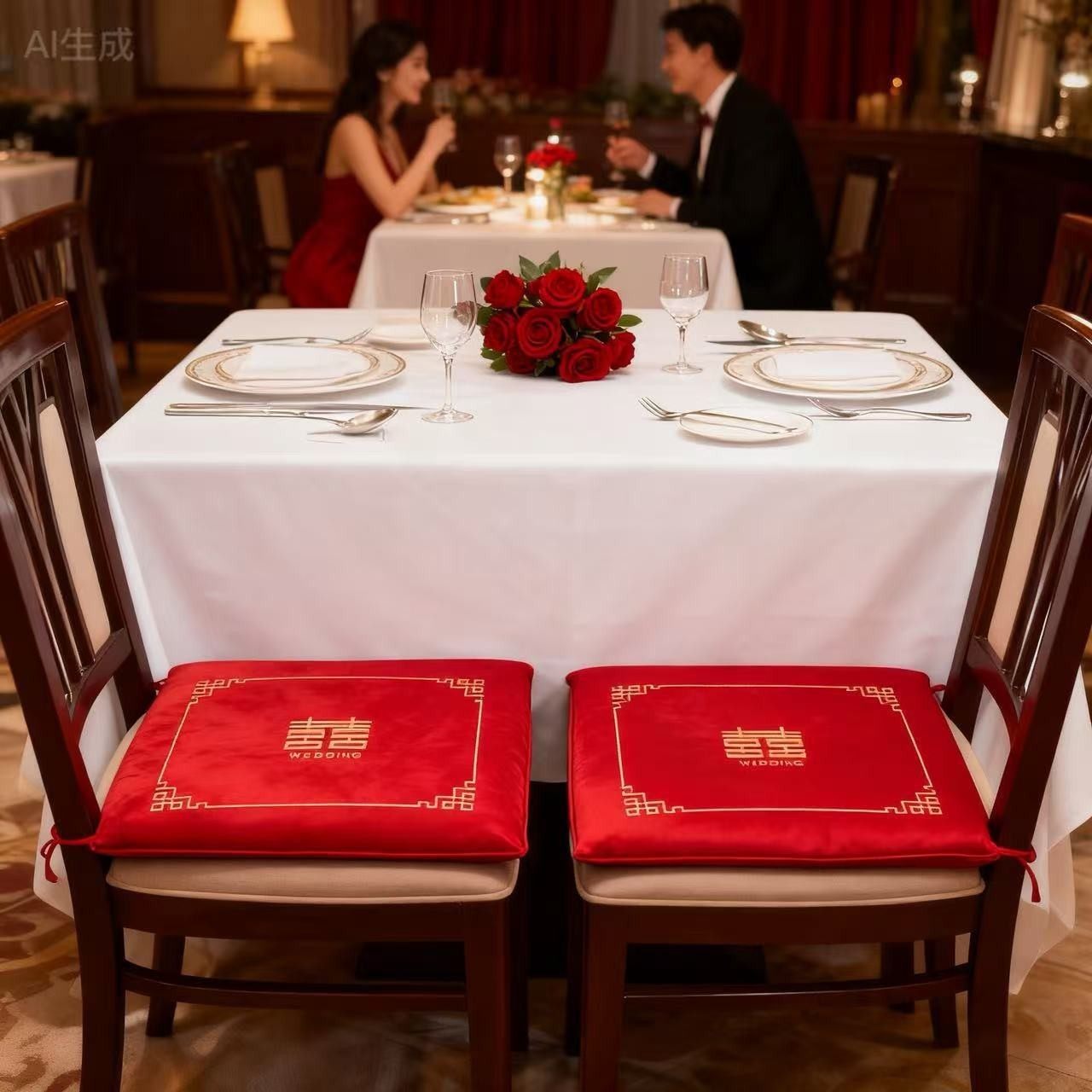 结婚跪垫一对坐福垫新婚新郎新娘磕头敬茶改口婚礼用的红色喜垫子,淘宝优惠券,粉丝福利购,淘宝优惠卷