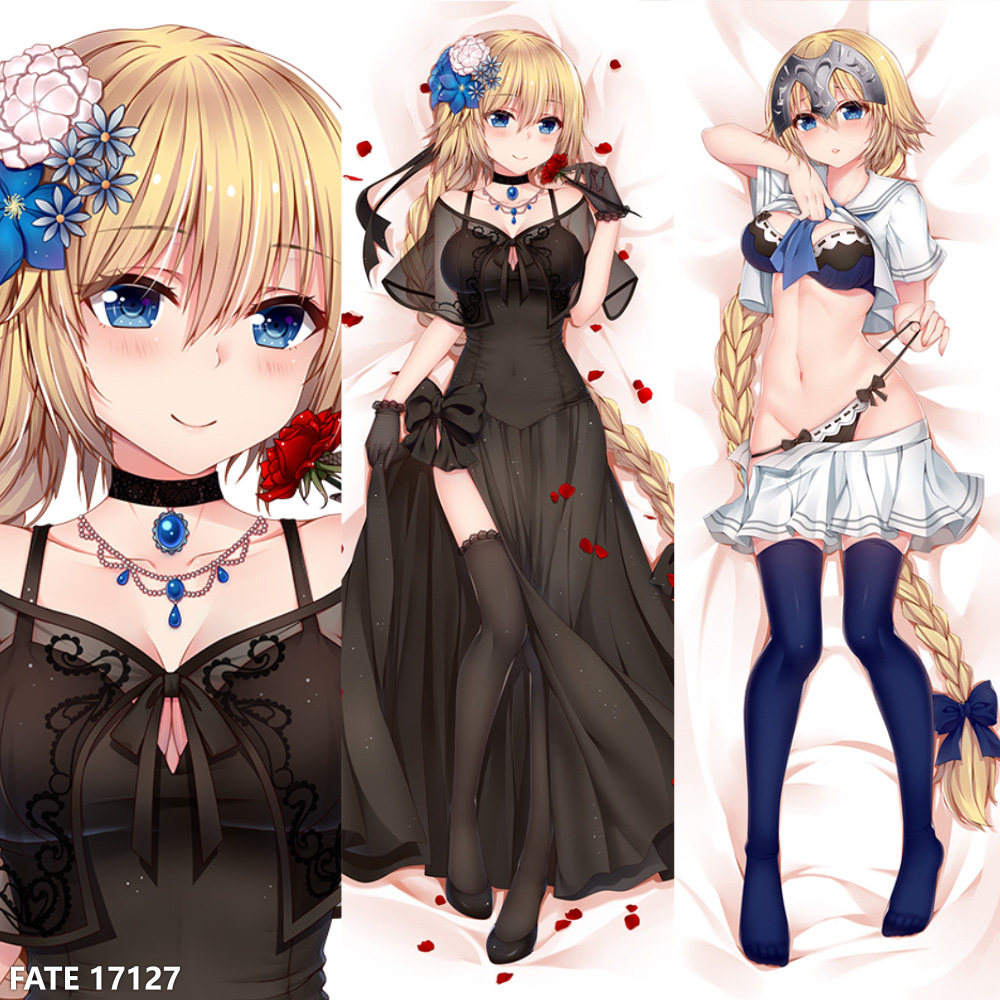 fate fgo 白贞德等身抱枕套 泳装花嫁贞德等身 泳装贞德周边抱枕