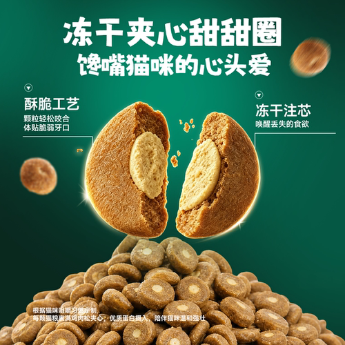 凯锐思银爪猫粮成年猫养胃高蛋白冻干无谷鲜肉营养鱼肉官方旗舰店 - 图1