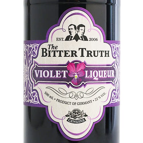 The Bitter Truth Violet Liqueur 比特储斯紫罗兰味利口酒 - 图1