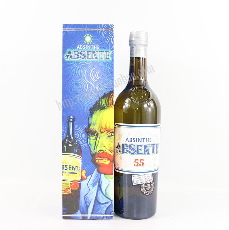 法国艾梵苦艾酒grande absente 迷失苦艾酒55度艾碧斯