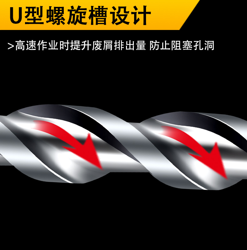 俊拓 合金冲击钻头直柄建工钻头手电钻多功能混泥土墙壁水泥钻头 - 图2