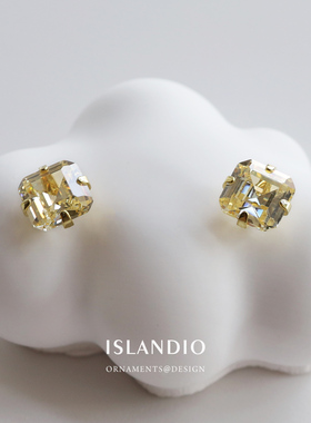 islandio秋冬宝石基础款水晶女